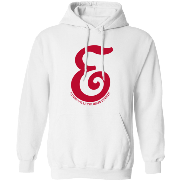 Evansville Crimson Giants Hoodie Pullover Classic NFL Football Team Fan Apparel color White