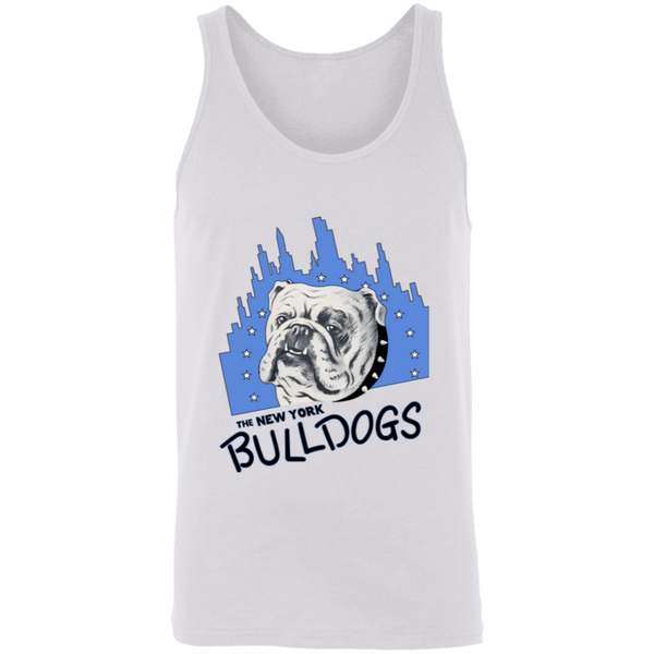 New York Bulldogs Tank Top NFL Football Team Fan Apparel color White