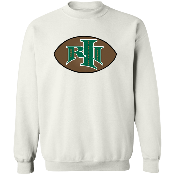 Rock Island Independents Sweatshirt Crewneck Pullover NFL Football Team Fan Apparel color White