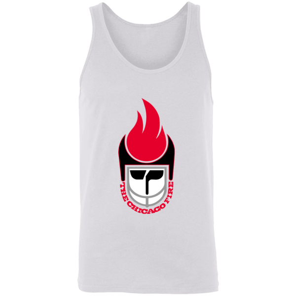 Chicago Fire Tank Top WFL Football Team color White