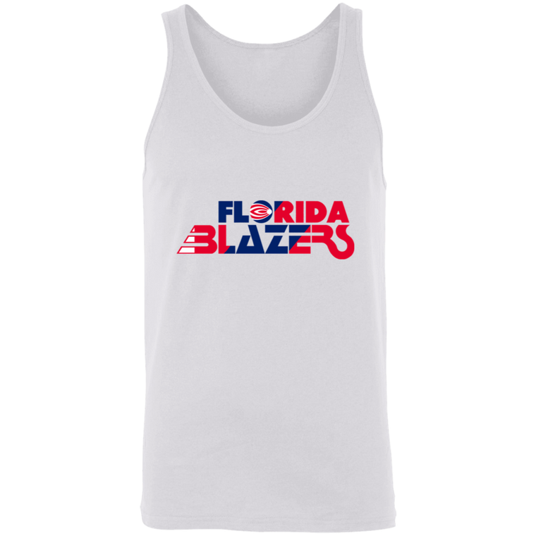 Florida Blazers Tank Top WFL Football Team color White