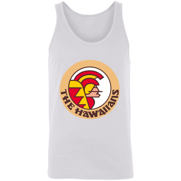 Hawaii Hawaiians Tank Top WFL Football Team color White