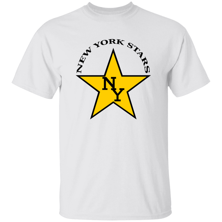 New York Stars T-shirt Classic WFL Football Team color White