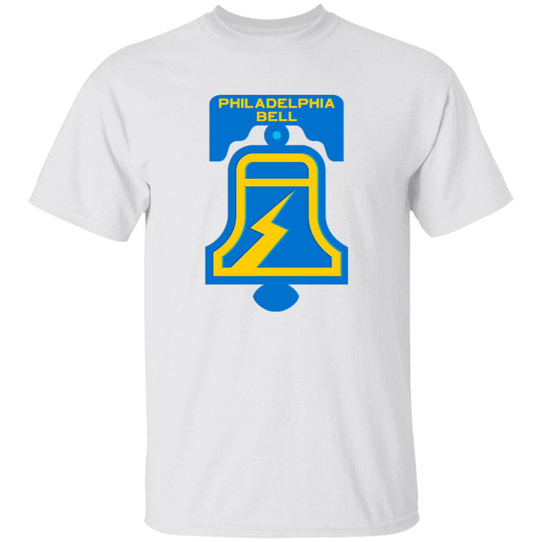 Philadelphia Bell T-shirt Classic WFL Football Team color White