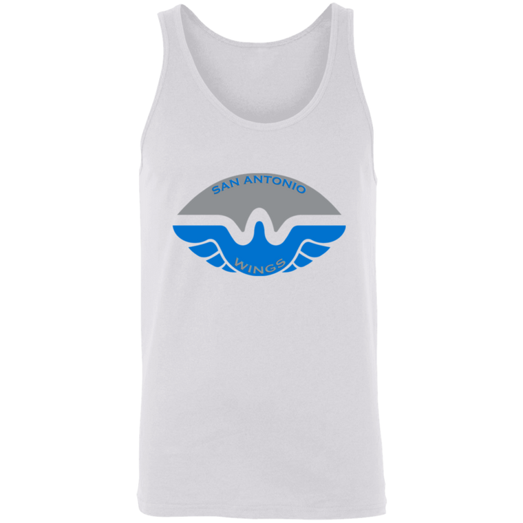 San Antonio Wings Tank Top WFL Football Team color White