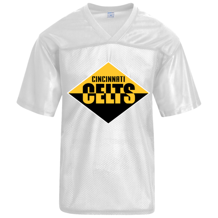 Cincinnati Celts Replica Mesh Jersey NFL Football Team color White