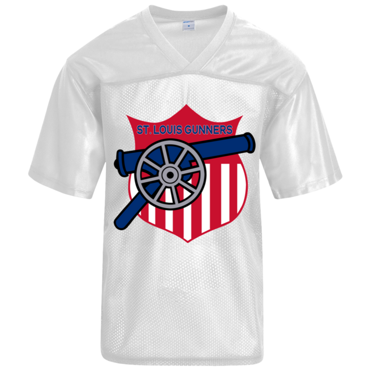 St. Louis Gunners Replica Mesh Jersey NFL Football Team color White