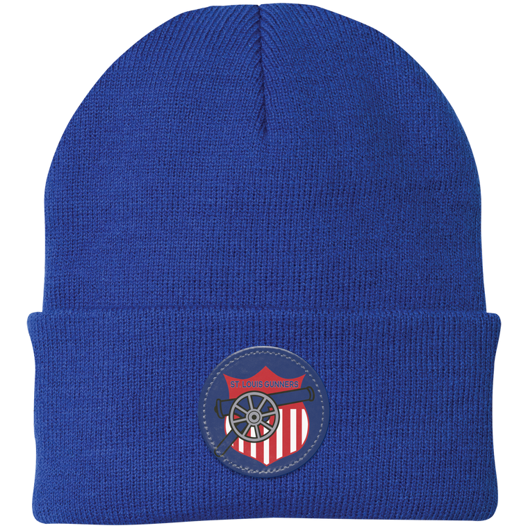 St. Louis Gunners Knit Beanie NFL Football Team Headwear color Royal Blue St. Louis Gunners Knit Beanie NFL Football Team Headwear color Royal Blue
