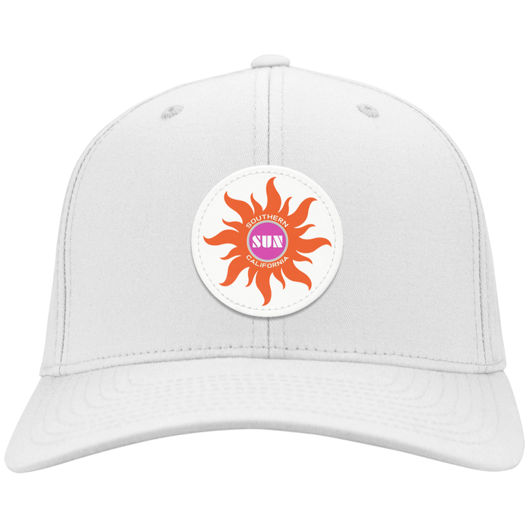 Southern California Sun Twill Cap WFL Football Team color White Southern California Sun Twill Cap WFL Football Team color White