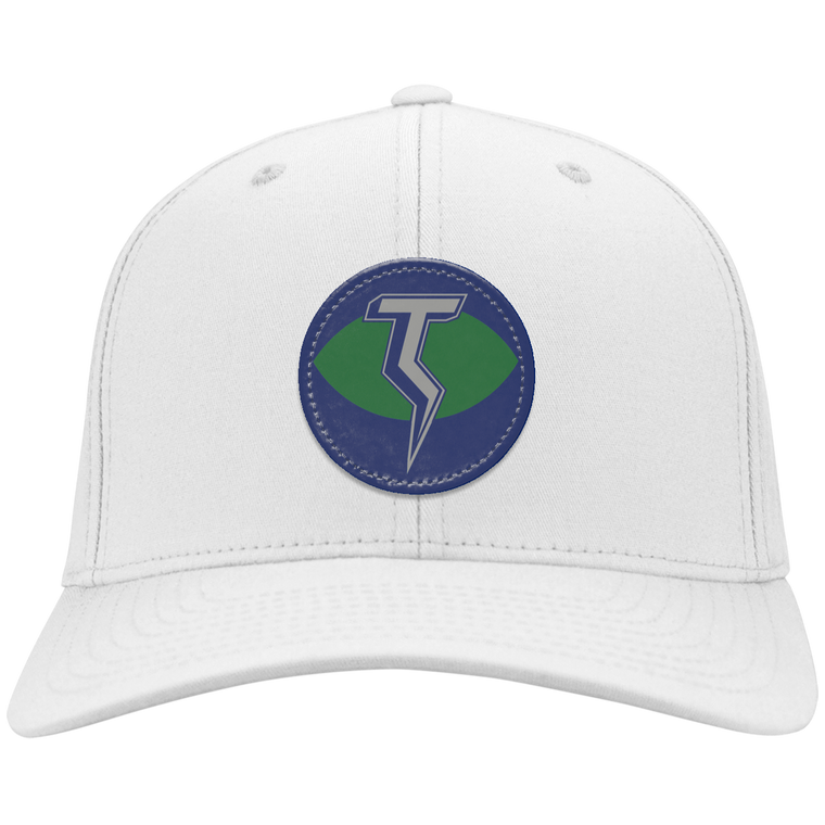 Portland Thunder Twill Baseball Cap Headwear WFL Football Team color White