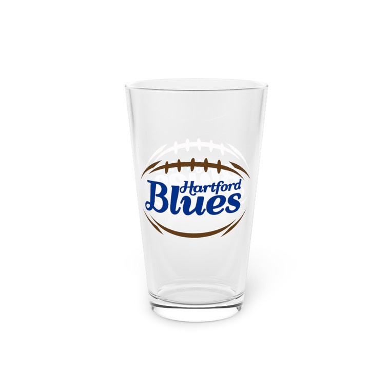 Hartford Blues Pint Glass 16oz - NFL Football Team Hartford Blues Pint Glass 16oz - NFL Football Team
