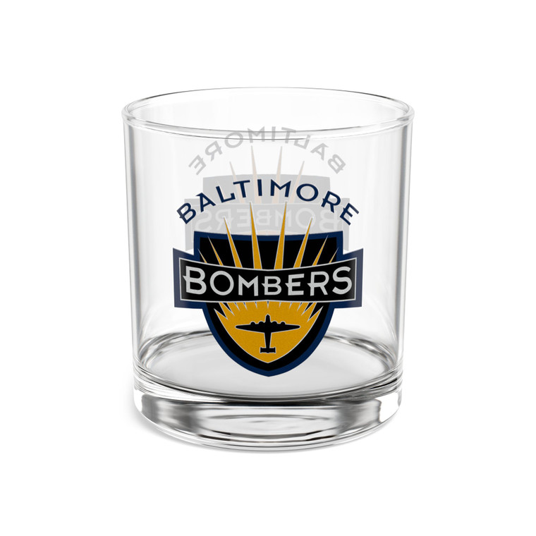 Baltimore Bombers Rocks Glass 10oz NFL Football Team Drinkware Baltimore Bombers Rocks Glass 10oz NFL Football Team Drinkware