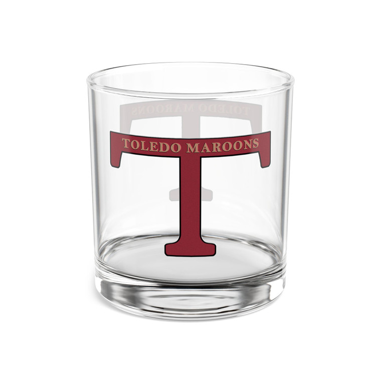 Toledo Maroons Rocks Glass 10oz NFL Football Team Drinkware Toledo Maroons Rocks Glass 10oz NFL Football Team Drinkware