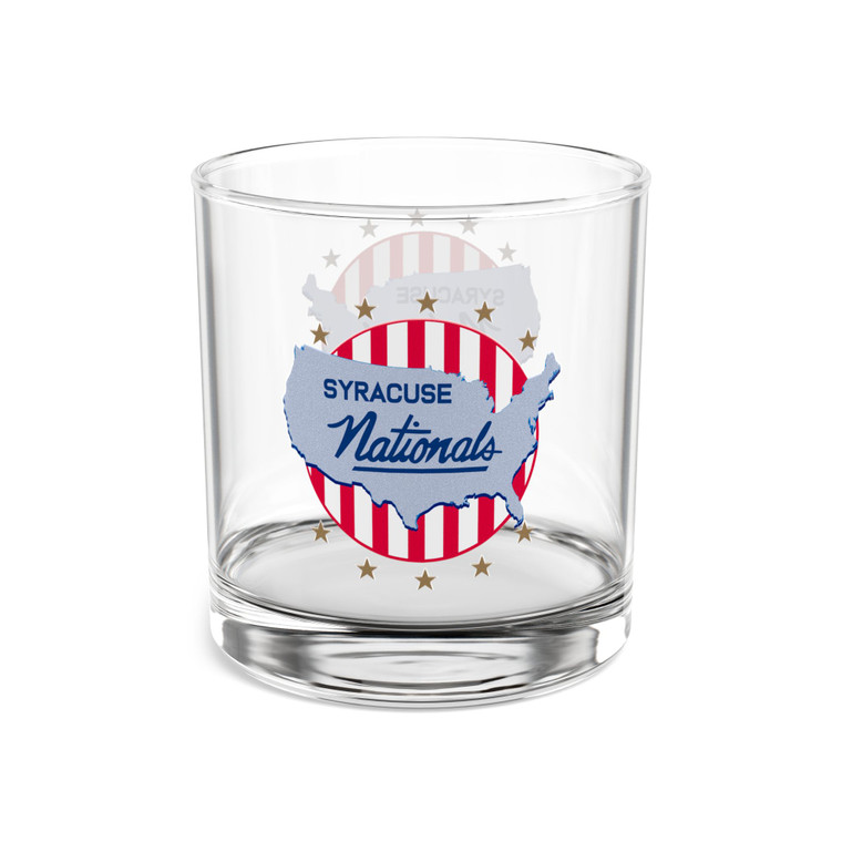 Syracuse Nationals Rocks Whisky Glass 10 Ounce NBA Basketball Team Collectible Drinkware Syracuse Nationals Rocks Whisky Glass 10 Ounce NBA Basketball Team Collectible Drinkware