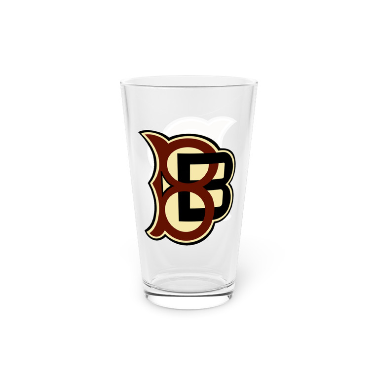 Boston Blues Pint Beer Glass 16 oz Negro Leagues Baseball Team Collectible Drinkware