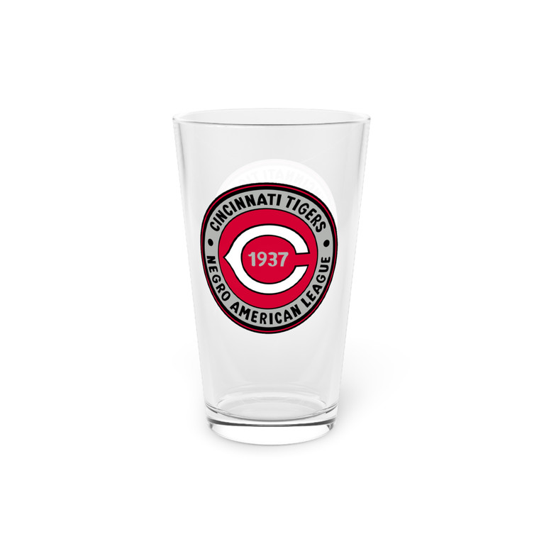 Cincinnati Tigers Pint Beer Glass 16 oz Negro Leagues Baseball Team Collectible Drinkware Cincinnati Tigers Pint Beer Glass 16 oz Negro Leagues Baseball Team Collectible Drinkware