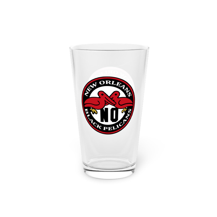 New Orleans Black Pelicans Pint Beer Glass 16 Ounce Negro Leagues Baseball Team Collectible Drinkware New Orleans Black Pelicans Pint Beer Glass 16 Ounce Negro Leagues Baseball Team Collectible Drinkware