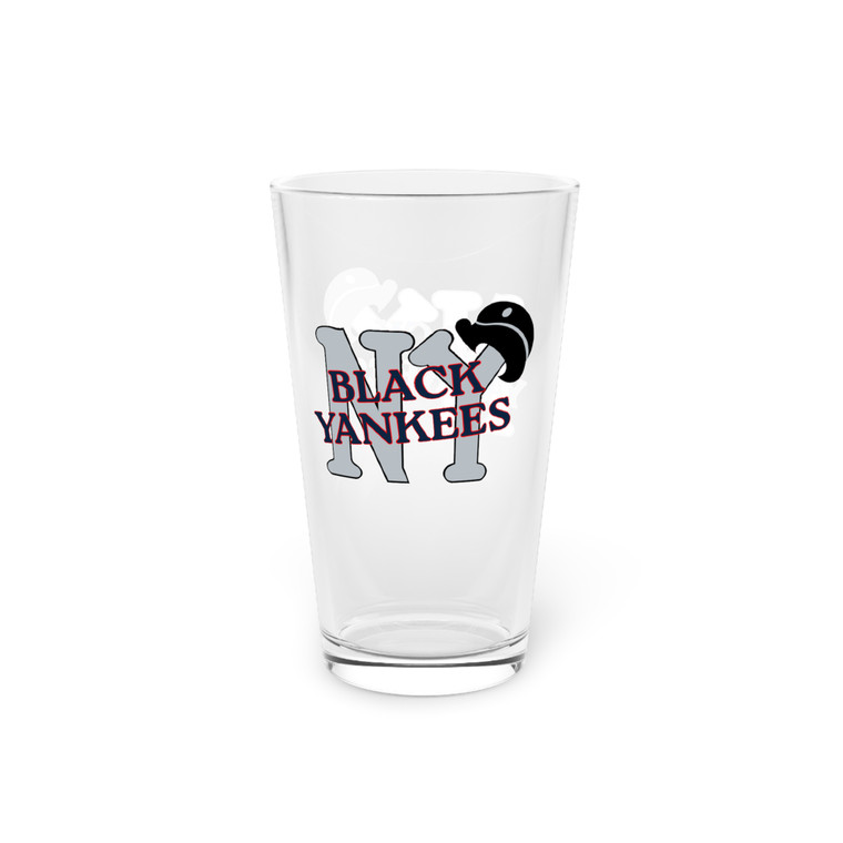 New York Black Yankees Pint Beer Glass 16 Ounce Negro Leagues Baseball Team Collectible Drinkware New York Black Yankees Pint Beer Glass 16 Ounce Negro Leagues Baseball Team Collectible Drinkware