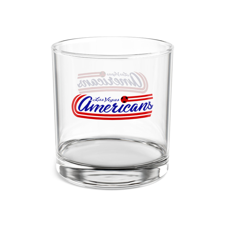 Las Vegas Americans Rocks Whisky Glass 10 Ounce MISL Soccer Team Collectible Drinkware