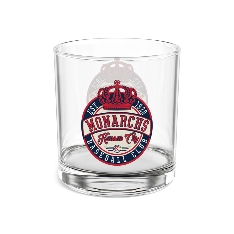Kansas City Monarchs Rocks Whisky Glass 10 Ounce Negro Leagues Baseball Team Collectible Drinkware