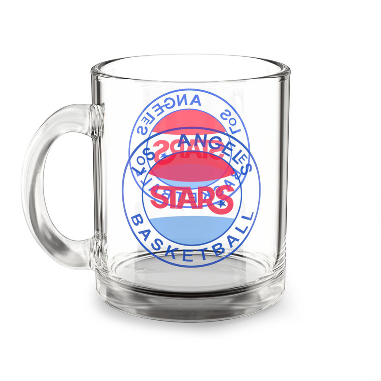 Los Angeles Stars Glass Beer Mug 10 Ounce ABA Basketball Team Collectible Drinkware Los Angeles Stars Glass Beer Mug 10 Ounce ABA Basketball Team Collectible Drinkware