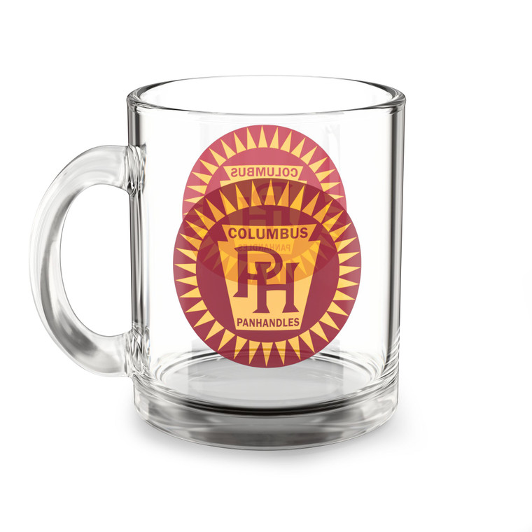 Columbus Panhandles Glass Beer Mug 10 Ounce NFL Football Team Collectible Drinkware Columbus Panhandles Glass Beer Mug 10 Ounce NFL Football Team Collectible Drinkware
