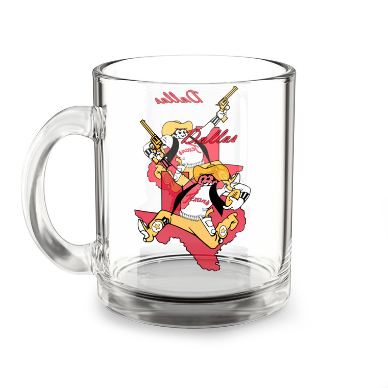 Dallas Texans Glass Beer Mug 10 Ounce Capacity NFL Football Team Collectible Drinkware Dallas Texans Glass Beer Mug 10 Ounce Capacity NFL Football Team Collectible Drinkware