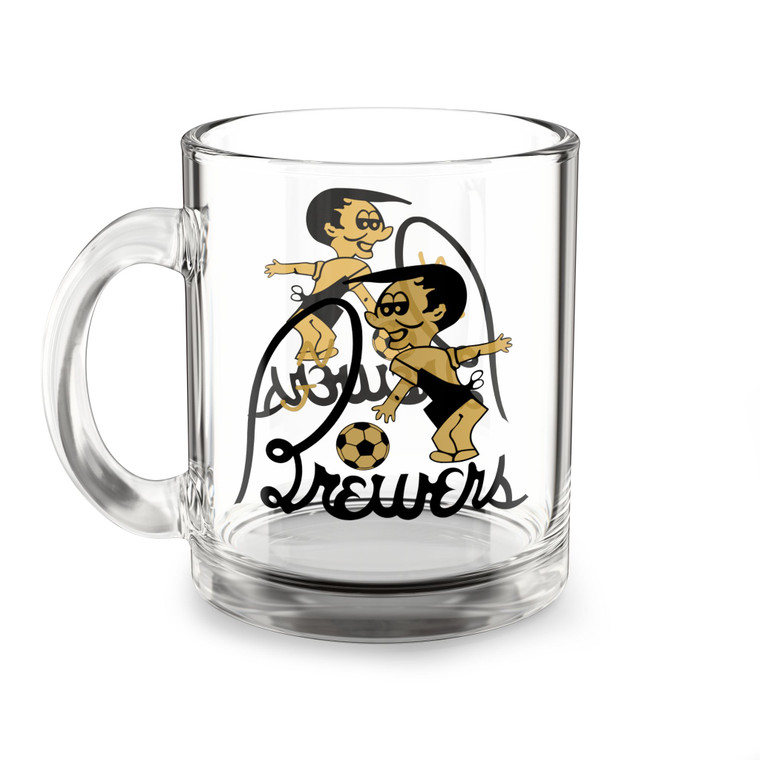 New Jersey Brewers Glass Beer Mug 10 Ounce ASL Soccer Team Collectible Drinkware New Jersey Brewers Glass Beer Mug 10 Ounce ASL Soccer Team Collectible Drinkware