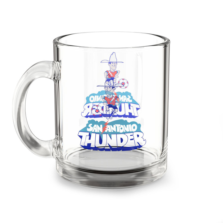 San Antonio Thunder Glass Beer Mug 10 Ounce Capacity NASL Soccer Team Collectible Drinkware San Antonio Thunder Glass Beer Mug 10 Ounce Capacity NASL Soccer Team Collectible Drinkware
