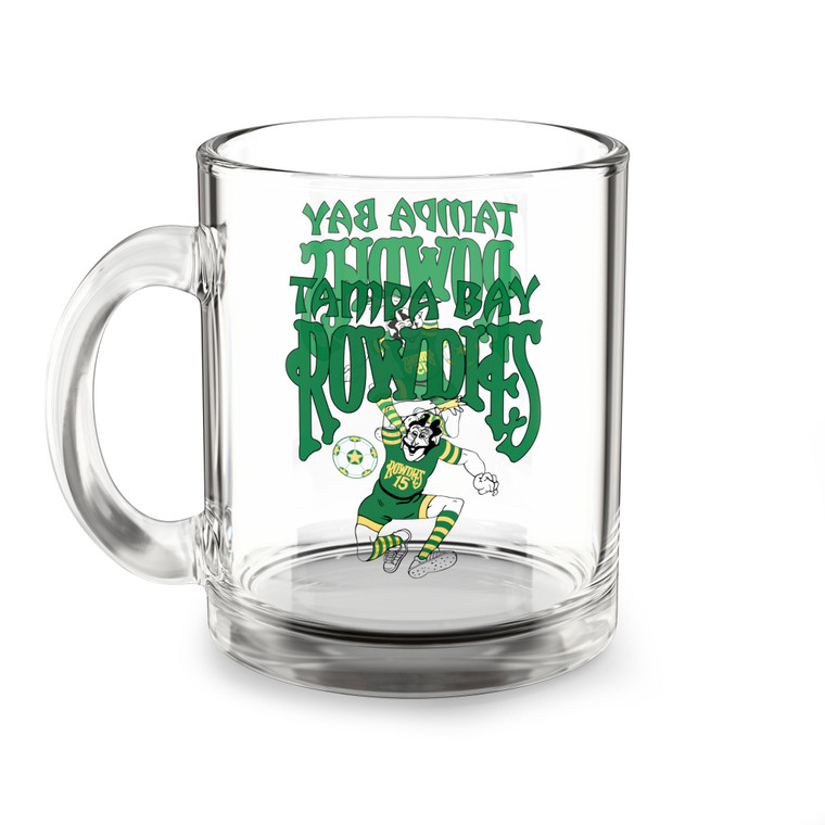 Tampa Bay Rowdies Glass Beer Mug 10 Ounce Capacity NASL Soccer Team Collectible Drinkware Tampa Bay Rowdies Glass Beer Mug 10 Ounce Capacity NASL Soccer Team Collectible Drinkware