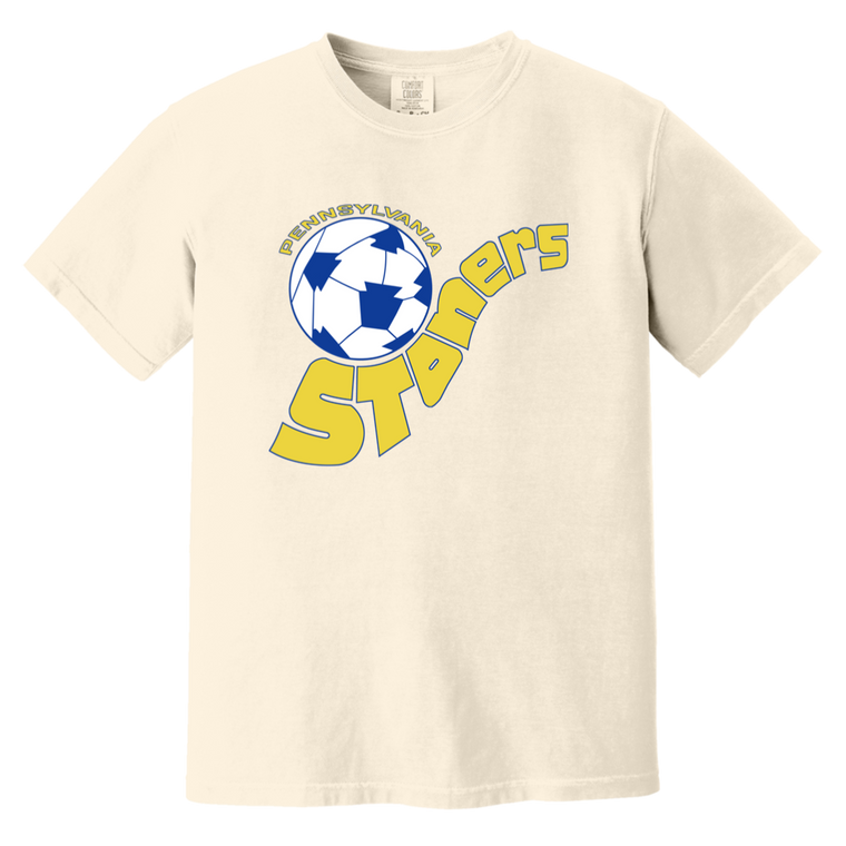 Pennsylvania Stoners T-shirt Heavyweight ASL Soccer Team Fan Apparel Tee color Ivory
