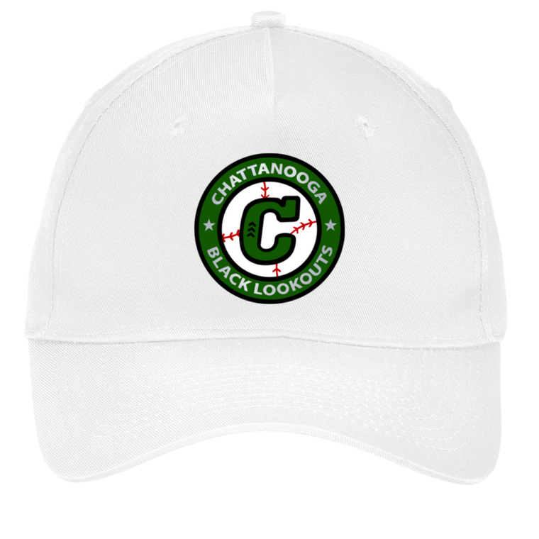 Chattanooga Black Lookouts Twill Cap Negro Leagues Baseball Team color White