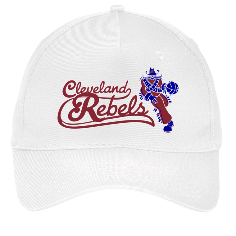Cleveland Rebels Twill Cap NBA Basketball Team color White