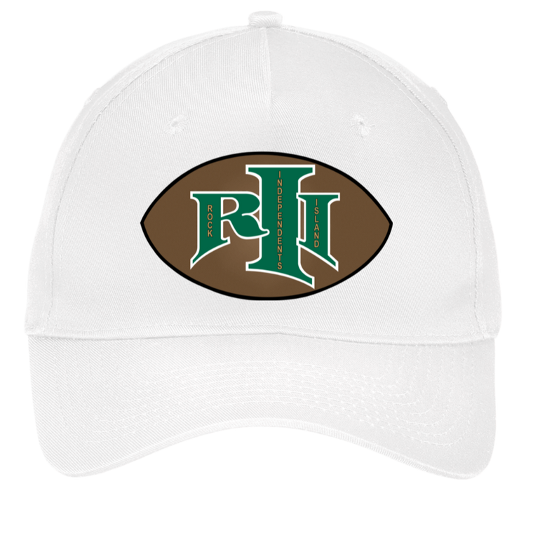 Rock Island Independents Twill Cap NFL Football Team color White