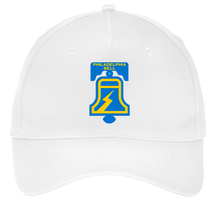 Philadelphia Bell Twill Cap WFL Football Team color White
