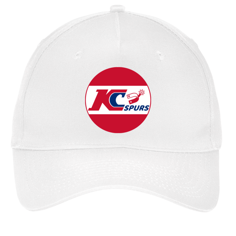 Kansas City Spurs Twill Cap NASL Soccer Team color White