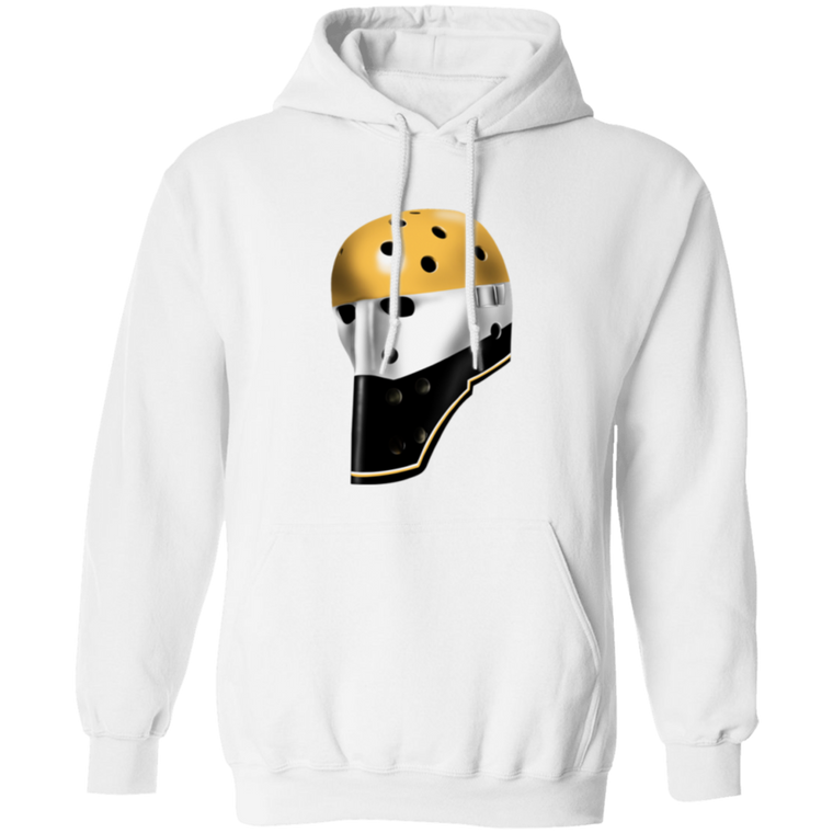 Pittsburgh Penguins NHL Michel Dion Goalie Mask Hoodie Pullover color White