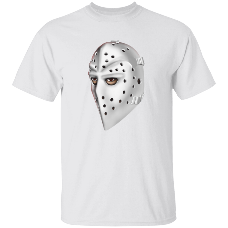 Philadelphia Flyers NHL Bernie Parent Goalie Mask T-shirt Classic color White