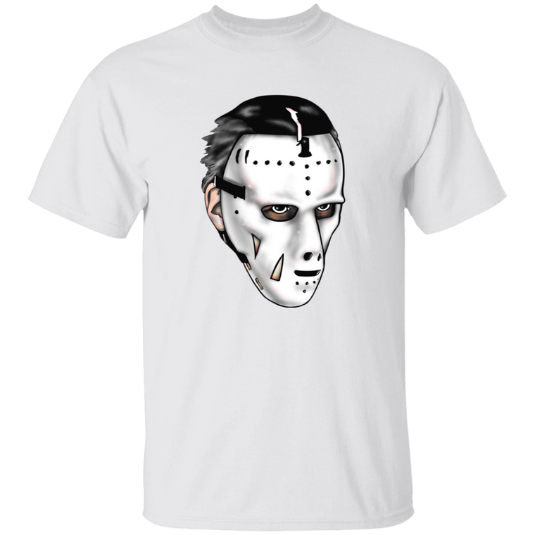 New York Rangers NHL Ed Giacomin Goalie Mask T-shirt color White