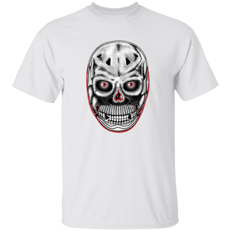 Vancouver Canucks NHL Gary Bromley Goalie Mask T-shirt color White