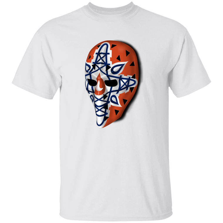 Edmonton Oilers NHL Gary Edwards Goalie Mask T-shirt color White