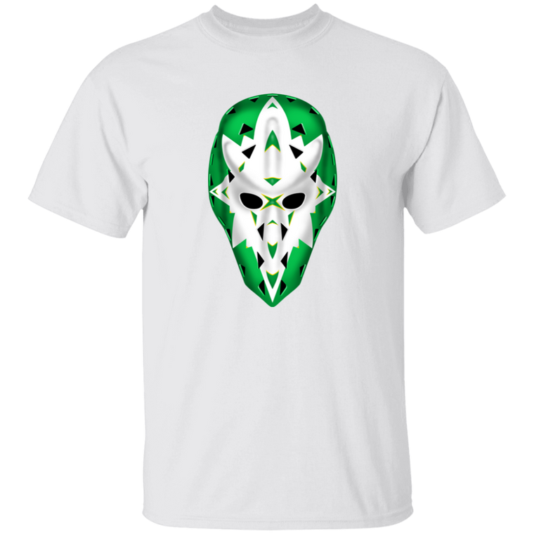 Minnesota North Stars NHL Gary Edwards Goalie Mask T-shirt color White