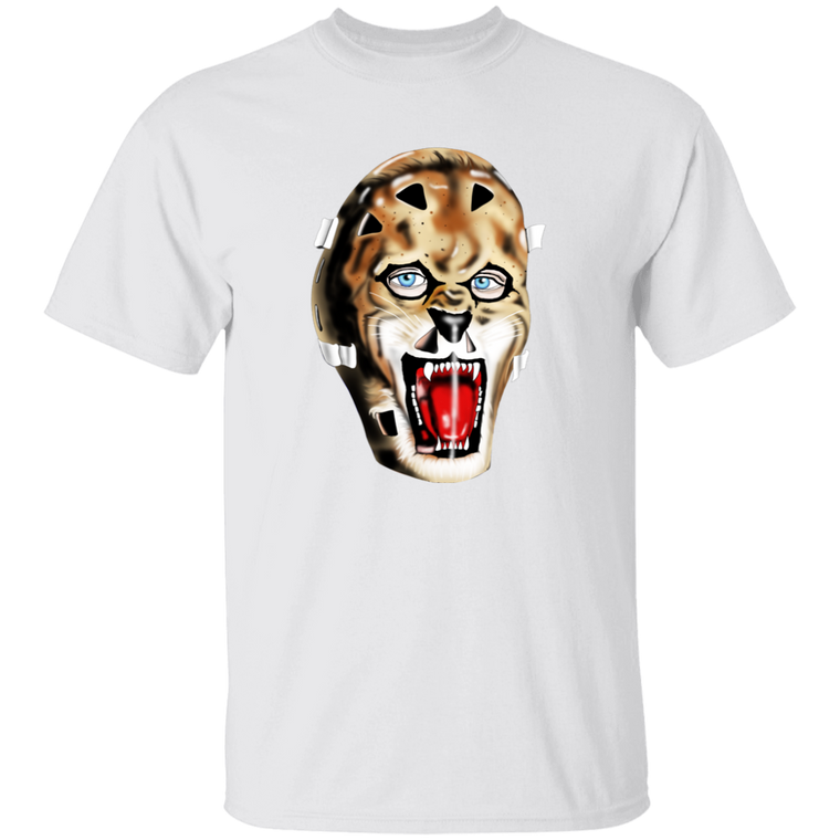 New York Rangers NHL Gilles Gratton Goalie Mask T-shirt color White