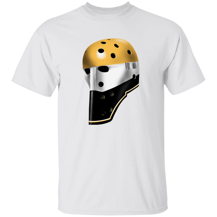 Pittsburgh Penguins NHL Michel Dion Goalie Mask T-shirt color White