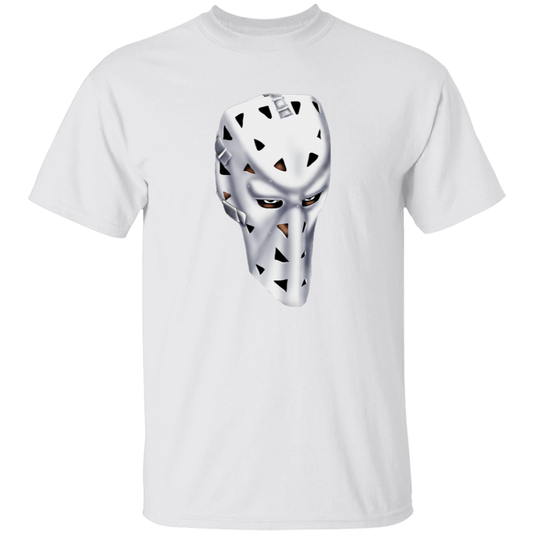 St. Louis Blues NHL Mike Liut Goalie Mask T-shirt color White