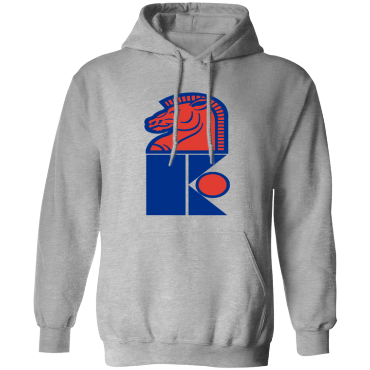 Jersey Knights WHA Hockey Hoodie Pullover in Sport Grey