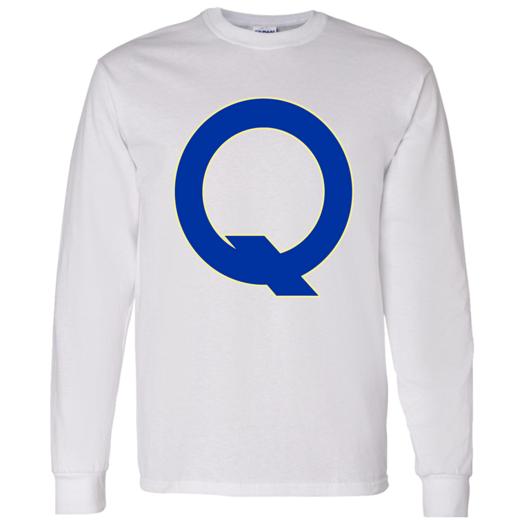 Quebec Bulldogs WHA Hockey Long Sleeve Shirt in White
