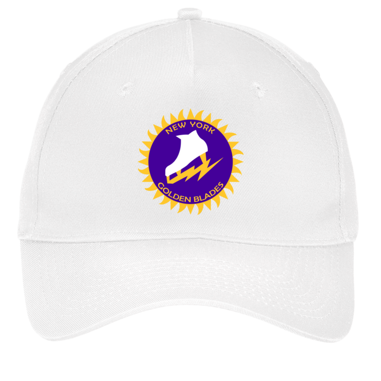 New York Golden Blades WHA Hockey Twill Cap 5-Panel in White