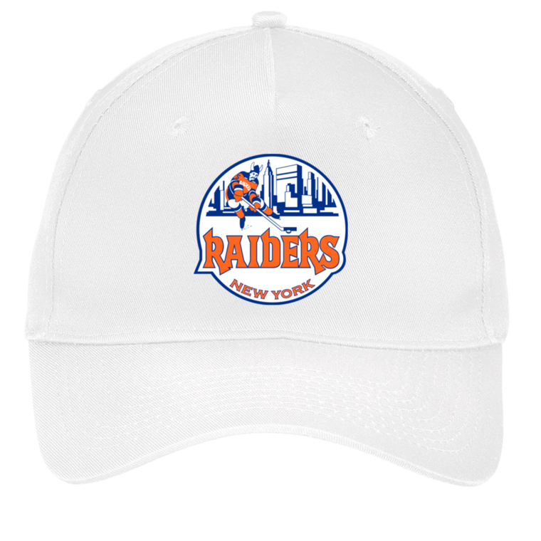 New York Raiders WHA Hockey Twill Cap 5-Panel in White