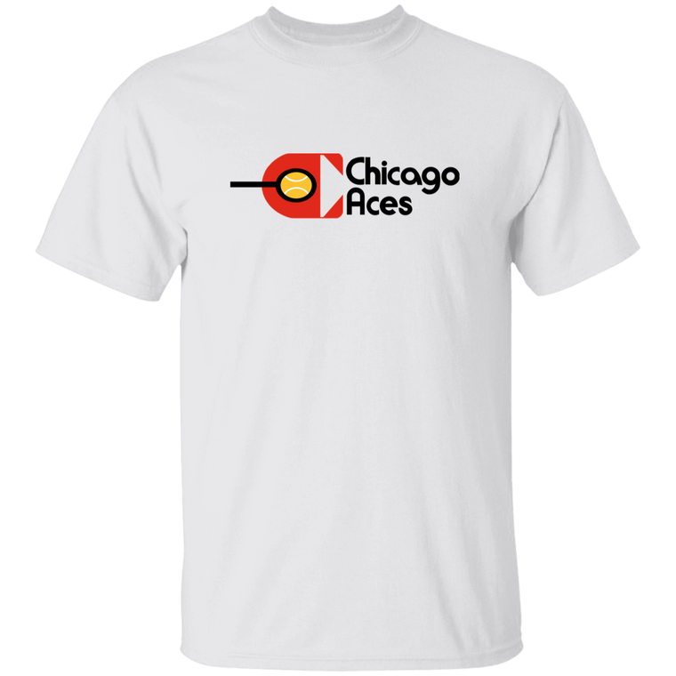 Chicago Aces WTT Retro Vintage T-shirt World Team Tennis in White